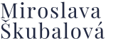 Miroslava Škubalová